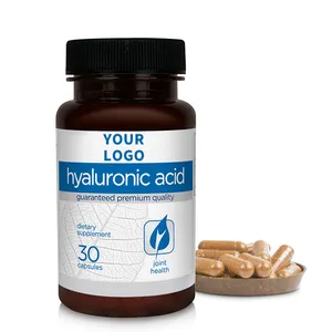 Capsules d'acide hyaluronique pur de marque privée pour anti-âge