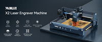 Máquina de Grabado Láser CNC de Diodo con Doble Cabezal Láser WAINLUX X2, Graba Metal, Madera, Cuero, Camisetas, Piedra, Vidrio, Goma