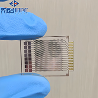 Carte de surveillance de la santé portable ultra-mince en FPC transparent PET, équipement de test de fréquence cardiaque pour montre connectée et montre de sport personnalisée SMT