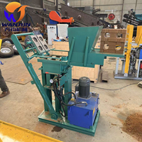 Machine à fabriquer des briques en argile 2-25 + Prix usine, petite machine à briques, idéale pour les entreprises de matériaux de construction en démarrage.