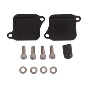 675 <span class=keywords><strong>675R</strong></span> 2013-2017 Cubierta de placa de bloque de smog de motocicleta de aluminio - Product Image 1