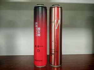 לוגו tinplate להתאמה אישית פחיות תרסיס שיער קיצוני עם יישום כימי-פרטי תווית חזק - Product Image 2