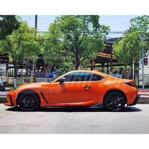 Falda lateral de fibra de carbono estilo AD para Toyota GR86 ZN8 Subaru BRZ ZD8 - Product Image 3