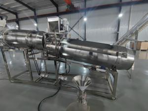 Ligne de production automatique d'aliments pour animaux de compagnie et chiens certifiée CE extrudeuse à double vis avec composants de base moteur PLC et engrenage - Product Image 3