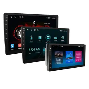 Reproductor de DVD para coche con navegación GPS Lancol IPS Android estéreo para coche 7 ''9'' 10 ''2 Din radio para coche compatible con DVR