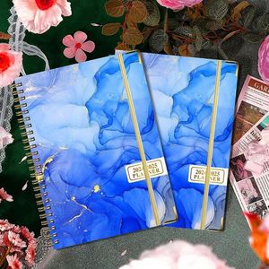 Custom Design Printing Event Student <b>Journal</b> Notebook Thermal Binding Daily Weekly Monthly Agenda Planner 2024 Hardcover Gift - Product Image 3