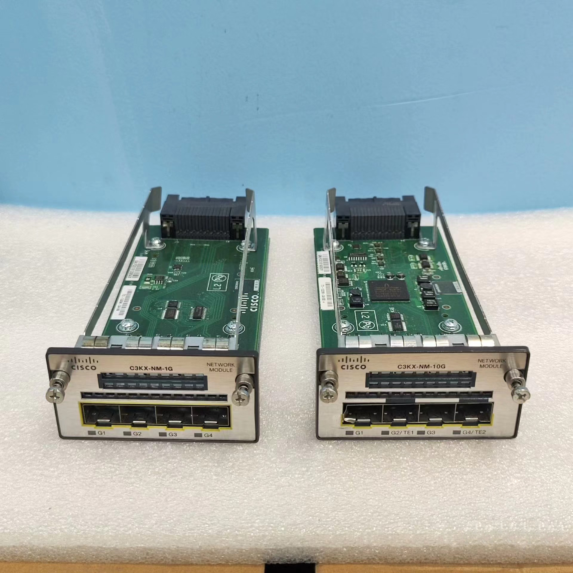 Módulo De Expansión Cisco C3KX-NM-10G Usado: 2 Puertos 10G SFP+ Para Switches 3750-X Y 3560-X, Probado