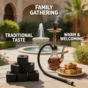 Tablettes de Bakhoor en bambou à combustion longue durée, <span class=keywords><strong>charbon</strong></span> de bois de fruits carbonisé à haute température pour chicha, 22mm-60mm - Product Image 1