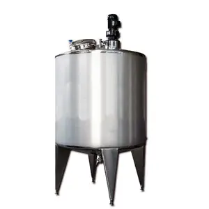 Precio de fábrica SS316L Equipo de transferencia de líquidos 6000L aceite Bebida de jugo químico solventes Tanque de almacenamiento de agua