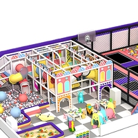 Aire de jeux intérieure colorée, Fournisseur d'usine de parcs d'attractions, Prix attractif, Jeux d'intérieur pour enfants, Juegos Para Niños 3 ans