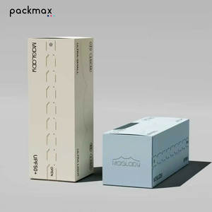 Eco-friendly Custom Reusable Recyclable Self-Sealing Zipper Tear Strip Cardboard Paper Coffee <b>Box</b> <b>Gift</b> Packaging Four-Color - Product Image 3