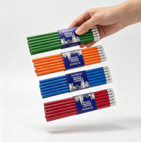 Crayon en caoutchouc Hb, crayon de couleur, crayon en bois pour étudiants, crayon de bonne qualité pour les tests scolaires