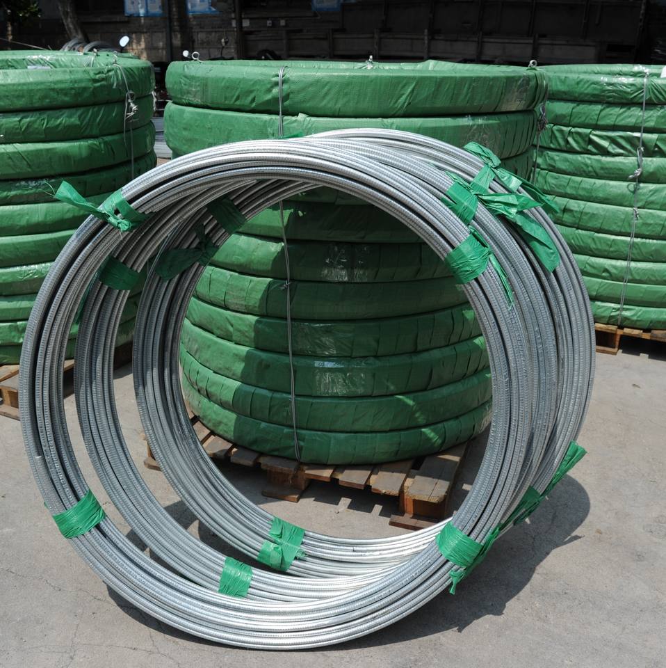 Lightning Ropes Hot-dip Galvanized Carbon Steel Bare Grounding Round Wire Rope ISO ...