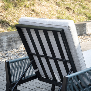 Tumbona Portátil de Aluminio de Lujo J&M Outdoor T614 para Jardín, <span class=keywords><strong>Piscina</strong></span> y <span class=keywords><strong>Playa</strong></span> - para Hoteles y Piscinas - Product Image 2