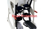 Exosquelette pour patients paralysés, dossier pliable, assistance à la position debout réglable en hauteur
