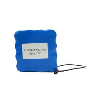 Paquete de baterías alcalinas de celda seca <span class=keywords><strong>LR20</strong></span> D de 12 voltios Línea de producción de Amazonbasics Super Combo Pack Pilas - Product Image 2