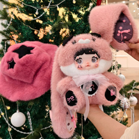 Nommi 400% champignon série Kawaii mignon fille Anime dessin animé Figure boîte mystère pour cadeau d'anniversaire et décor de chambre