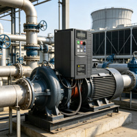 Variateur de fréquence OULU 220KW triphasé AC380V pour pompe à eau, pompe centrifuge, utilisation industrielle haute performance, contrôle vectoriel