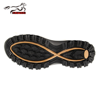 Semelles de chaussures en caoutchouc fabriquées par l'homme Semelle extérieure de montagne non marquante Semelle de chaussure de randonnée