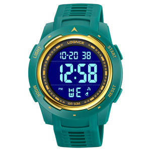 LOQNCE 98008 Orologio Multifunzione con Sveglia, Cronografo, Impermeabile 5Bar, Orologio Digitale, Reloj Hombre, Orologio Sportivo da Uomo per Esterni - Product Image 2