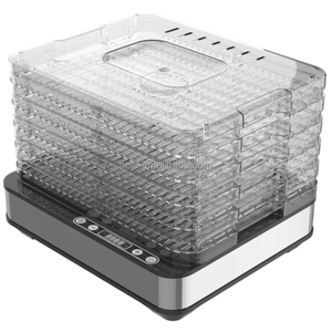Chất Lượng Cao Cấp Điện Thép Không Gỉ Đa Chức Năng 5-Hai Lớp Khay Thực Phẩm Dehydrator Điều Chỉnh Nhiệt Độ Hot Bán Nhà Máy Sấy - Product Image 6