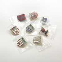 Badge en alliage de zinc personnalisé de haute qualité, style moderne vieilli, épinglette sportive, style Feng Shui traditionnel, léger