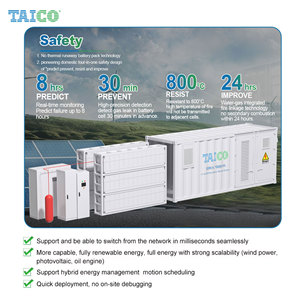 Taico TK e-cube A1000 làm mát chất lỏng 1mwh-2mwh pin năng lượng mặt trời Hệ thống lưu trữ năng lượng 1Mw-2mW Lithium Ion lưu trữ container - Product Image 3