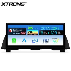 XTRONS Radio de Auto Android con Pantalla Táctil IPS G+G de 12.3 Pulgadas, 8+128 GB, Qualcomm 662, 2400x900, Totalmente Laminada, para BMW Serie 5 F10/F11 NBT - Product Image 6
