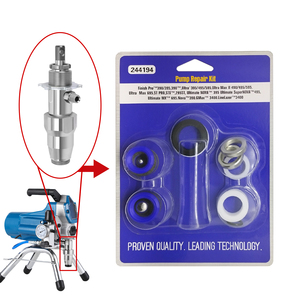 Kit de Reparación de Bomba de Pulverización de Pintura sin Aire de Acero Inoxidable 244194, a Prueba de Fugas, para Pulverizadores 390, 395, <span class=keywords><strong>490</strong></span>, 495, 595 <span class=keywords><strong>Ultra</strong></span> <span class=keywords><strong>Max</strong></span> II 3400 - Product Image 1