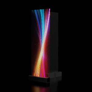 Pantalla LED holográfica 3D P3.91mm, pantalla LED invisible, pantalla transparente holográfica invisible, pantalla LED flexible - Product Image 5