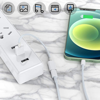 Adaptateur de charge de téléphone portable 20cm USB C femelle USB mâle tout nouveau câble d'extension de protection OTG pour une charge de téléphone pratique