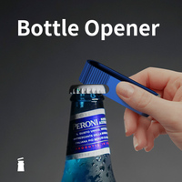 Abridor de Botellas de Lujo 4 en 1, Tendencia 2026, Cable de Carga Rápida USB 3A 60W, Novedad 2026, Regalos, Artículos Promocionales, Aleación de Aluminio