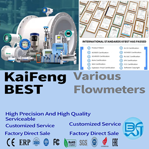 高速応答導電性液体流量計デジタル磁気高精度電磁流量計 - Product Image 6