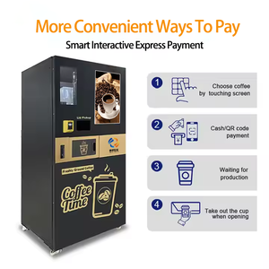 Machine à café Shanghai Miracle avec système <span class=keywords><strong>de</strong></span> paiement, distributeur automatique <span class=keywords><strong>de</strong></span> café Nescafé avec 4 sélections <span class=keywords><strong>de</strong></span> boissons chaudes - Product Image 2