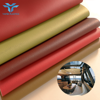 Großhandel Neuestes Design Luxus Weiche Glatte Atlas Kunstleder Synthetische Künstliche Vinyl Leder Wasserdichte Sofa tasche