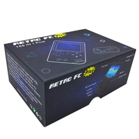 Consola de Juegos Retro FC 168 en 1 Plus con Pantalla de 3 Pulgadas, 8 GB de Memoria, Mini Consola Portátil Familiar para Niños, Reproductor de Videojuegos FC168