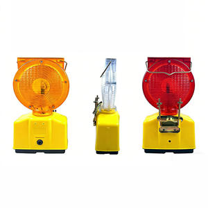 Lámpara Intermitente de Advertencia de Seguridad Vial para Obras de Construcción, Alimentada por Energía Solar, Fabricada en Material ABS Color Ámbar, <span class=keywords><strong>Precio</strong></span> de Fábrica - Product Image 3
