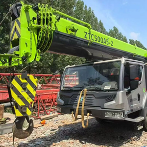 Zoomlion ZTC500A5-2 50 Ton Truck <b>Crane</b> 60m Lifting Height Hydraulic Boom Used For Construction Sites - Product Image 6