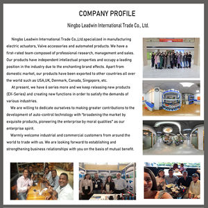 Vanne à boisseau sphérique RS485 actionneur électrique Type plaquette mince moteur eau gazole OEM personnalisable général - Product Image 5