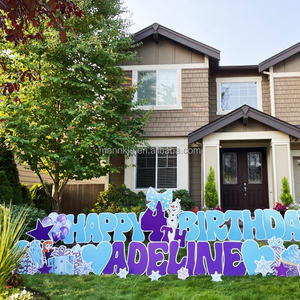 مصنع المورد مخصص 18*24 العقارات العاكسة قسط Adt العقارات في الهواء الطلق الأعمال التجارية المخصصة علامات ساحة القطع - Product Image 1