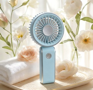 Nouveau mini ventilateur portable à lanière, rechargeable par USB, pliable, haute puissance, ventilateur <span class=keywords><strong>de</strong></span> cou portable - Product Image 3