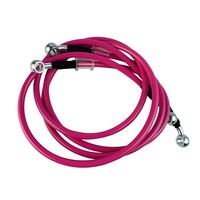 QDGY Nouveau Tuyau de Frein en Acier Inoxydable pour Moto et VTT, Côté Droit, Remplacement pour Modèles Cruiser, Touring, Tout-terrain, Routiers, 30-220cm