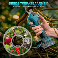 Nouvelles cisailles de jardinage électriques de qualité industrielle, rechargeables, à moteur sans balais au lithium 18-21V, avec affichage numérique