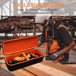 Para Pebble Electricss Kit de afilador de <span class=keywords><strong>motosierra</strong></span> Estuche de almacenamiento - Product Image 6