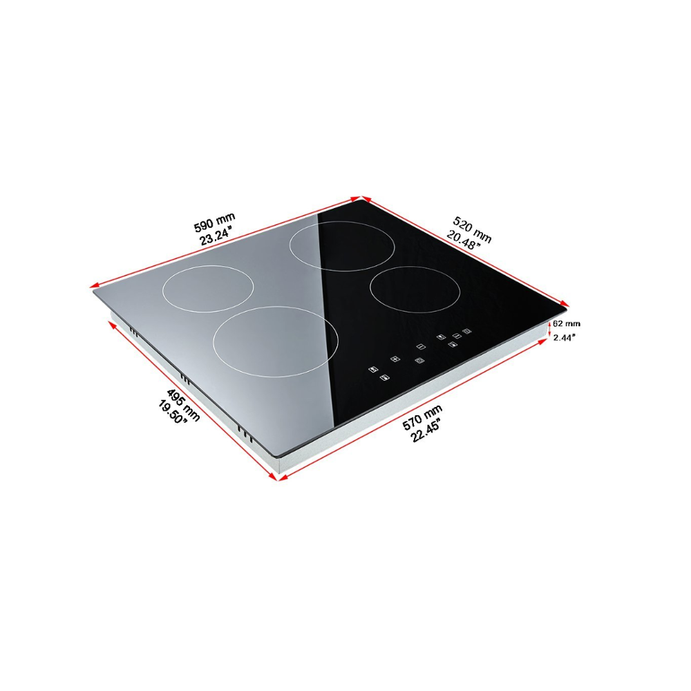Etl kc cb ul certificat d'emc appareil de cuisine 60 induction table de cuisson tapis