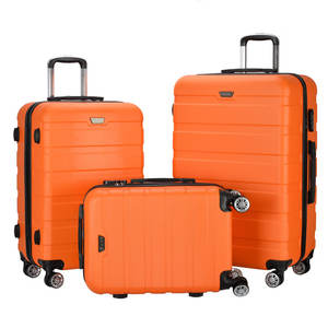 Valise à bagages Trolley légère et personnalisable de marque Bagages d'embarquement à bord Sac de voyage Abs <span class=keywords><strong>incassable</strong></span> Ensemble de bagages à main - Product Image 3