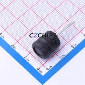 XR10 * 12-102K-L วงแหวนสี/ตัวเหนี่ยวนำผ่านรู (THT),D10xL12mm 1mH 10% 1.5Ohm I-core - Product Image 1