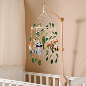 <span class=keywords><strong>Mobile</strong></span> Décoratif Thème <span class=keywords><strong>Animaux</strong></span> <span class=keywords><strong>de</strong></span> <span class=keywords><strong>la</strong></span> Forêt pour Chambre d'Enfant, <span class=keywords><strong>Mobile</strong></span> <span class=keywords><strong>de</strong></span> Lit pour Bébé Filles et Garçons - Product Image 2