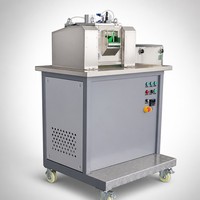 Máquina de Peletización de Plástico, Molino Abierto de Dos Rodillos para Laboratorio, Línea de Producción Piloto para Mezcla y Granulación de Láminas de Espuma EVA, con Certificación CE