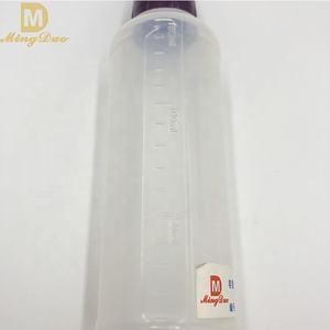 La bottiglia molle di plastica di compressione del pe 150ML con la testa del pettine dei pp per le tinture dei capelli di stimolazione dei capelli di rogaine del salone di parrucchiere con pettine - Product Image 5